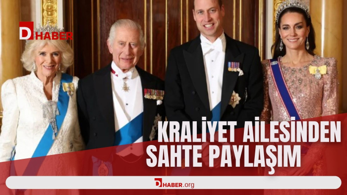 Kraliyet ailesinden manipüle fotoğraf
